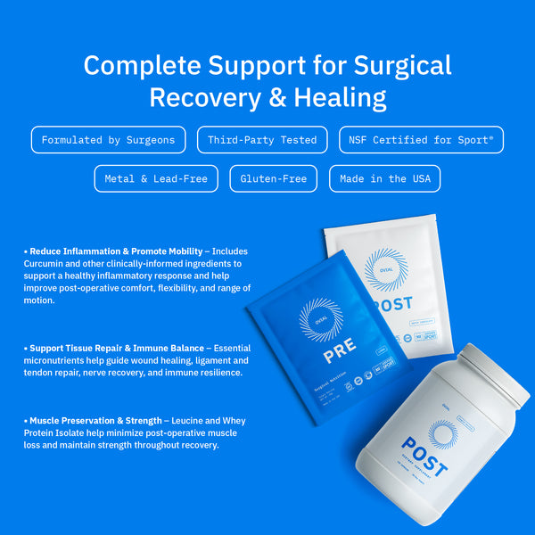 OVIAL Surgical Nutrition Kit - 6 week Pre & Post-Op Recovery System
