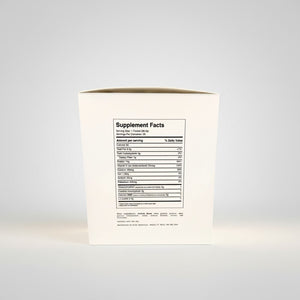 Ovial Nutrition OVIAL POST Dutch Chocolate post-surgery recovery powder supplement facts label.